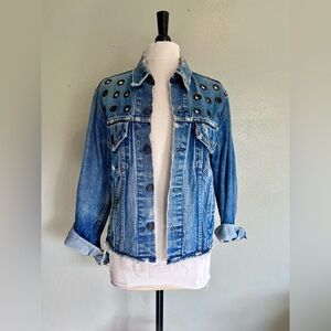 Vintage Levis Grommet Demin Jean Jacket